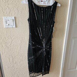 New 20's Flapper Styled Evening Dress